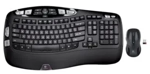 Ergonomic computer keyboard and mouse